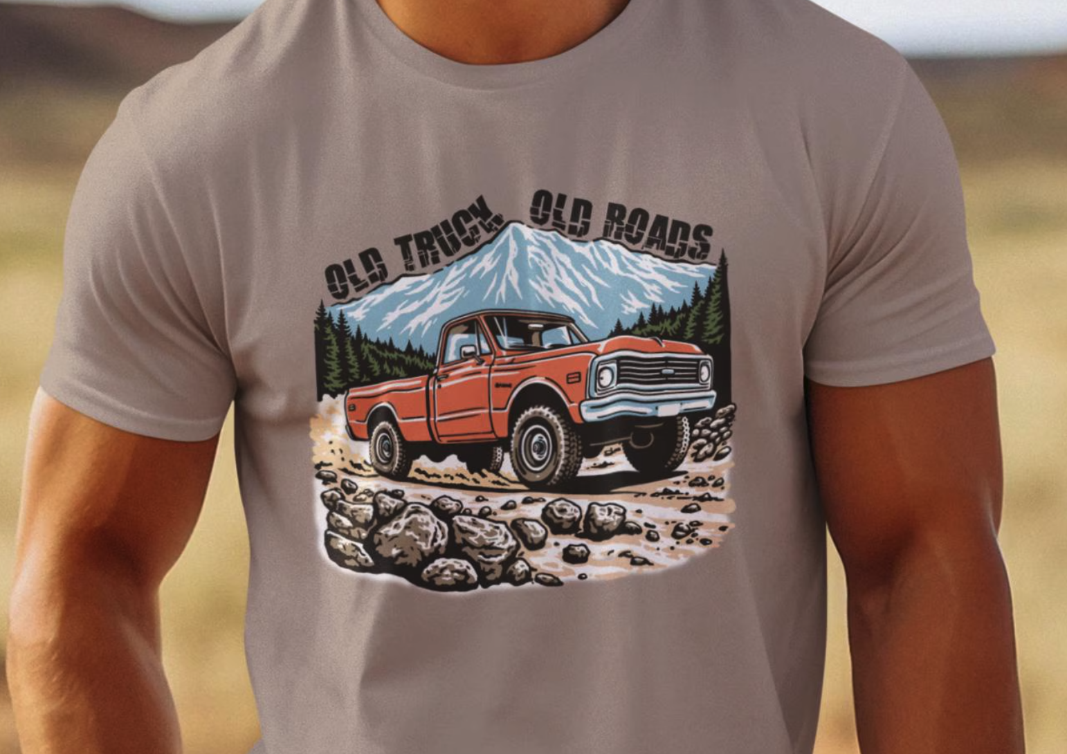 Old Truck. Old Roads.